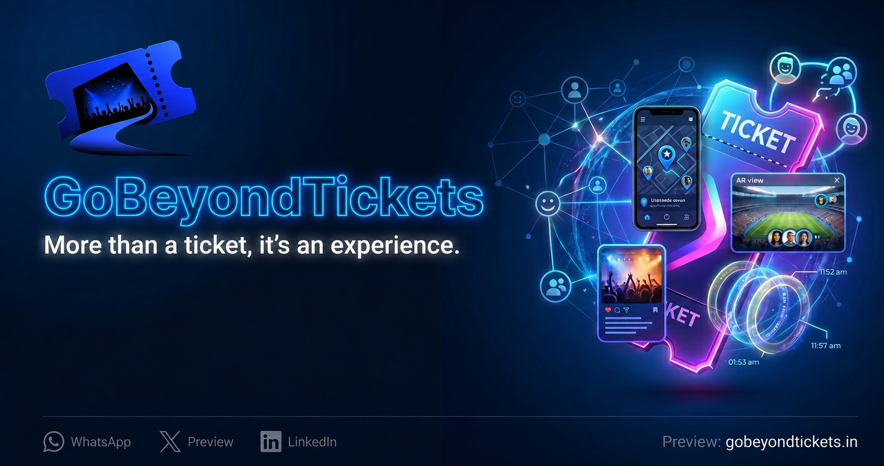 GoBeyondTickets — Beyond the Ticket, Into the Experience